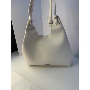 DKNY Paula Commuter Medium Tote Bag White Travel Chic Weekend